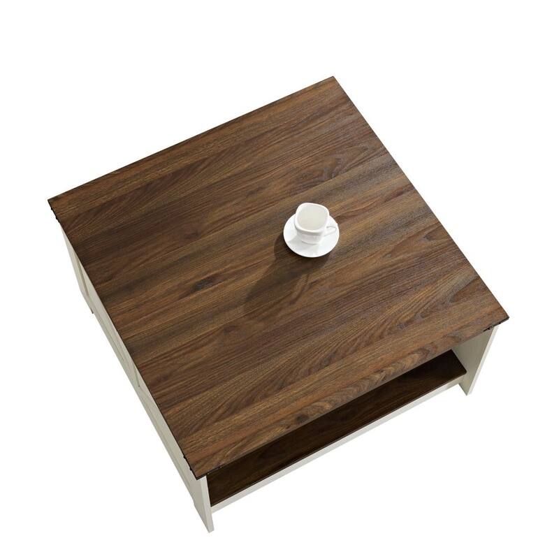 Rustic Wood Farmhouse Coffee Table