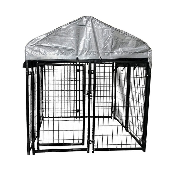 Dividable dog crate top