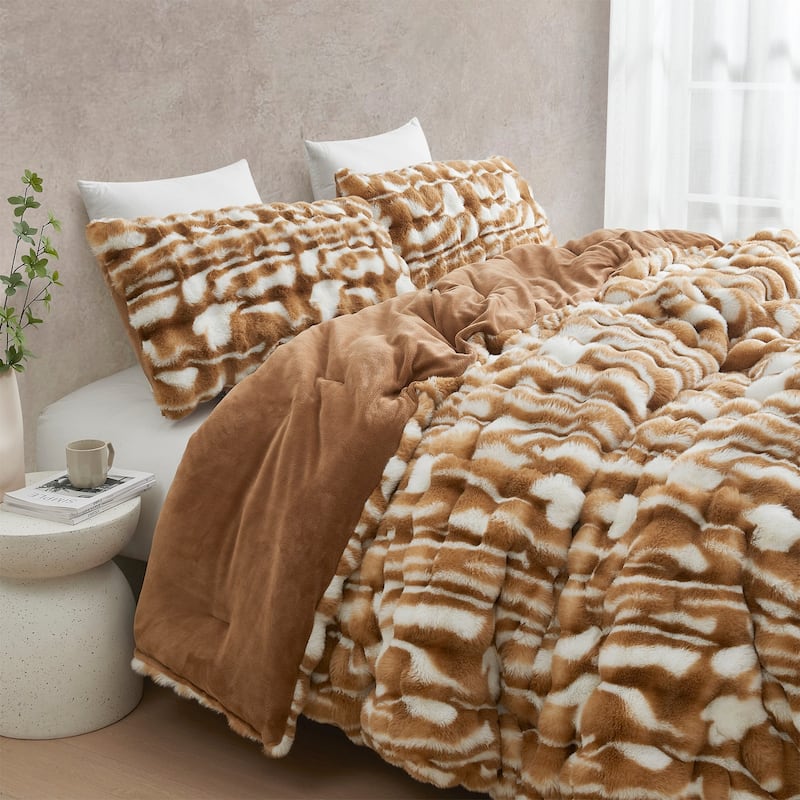 Oh Deer® - Coma Inducer® Oversized Comforter Set - Fawn Brown