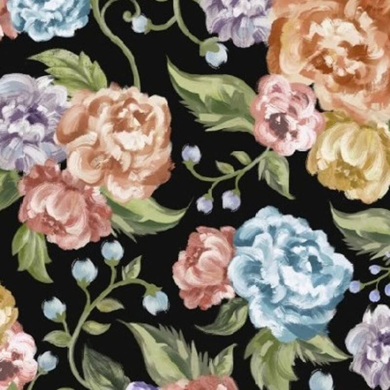 HomeRoots Floral Traditional Rectangle Area Rug