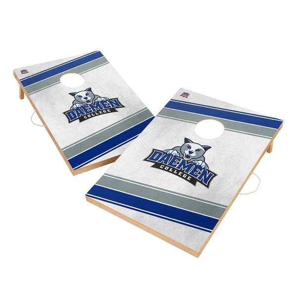 slide 2 of 5, Daemen College Wildcats Regulation 2x4 Cornhole Set