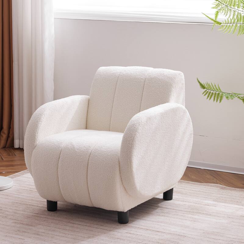 Modern Fabric Upholstered armchair Bed Bath & Beyond 39994672