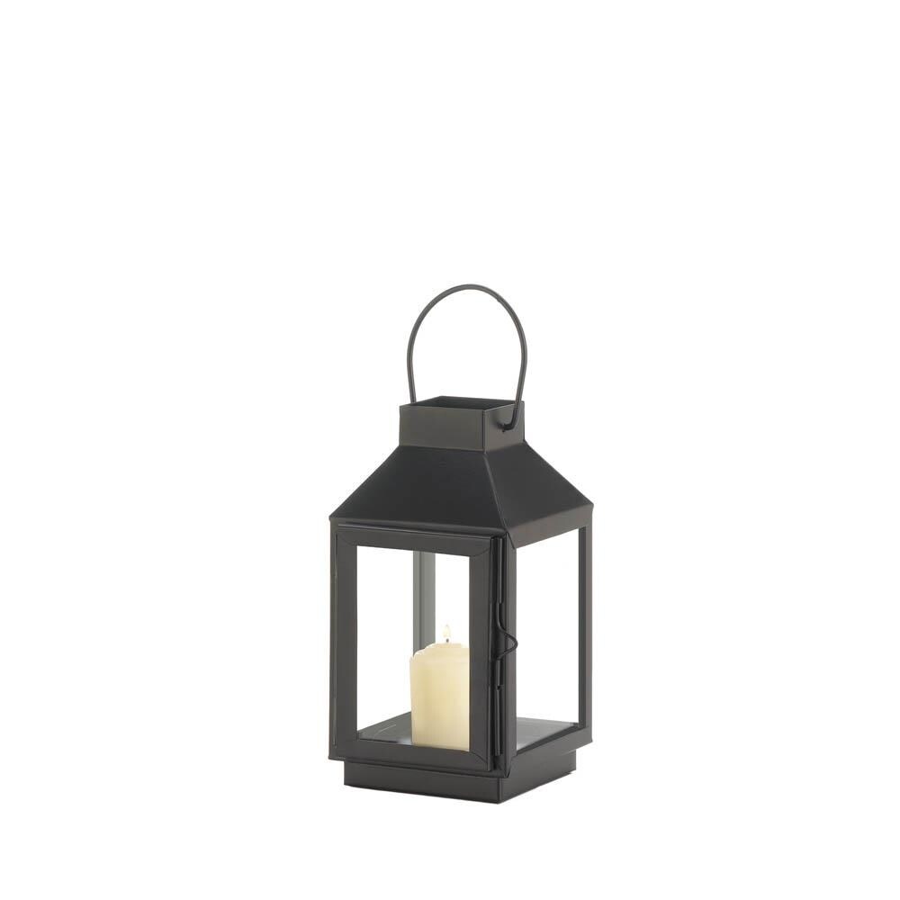 modern black lantern