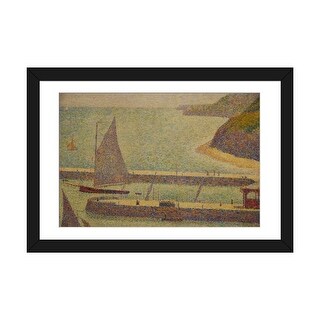 iCanvas "Port En Bressin" by Georges Seurat