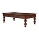 preview thumbnail 30 of 55, Rectangular 47" Wooden Coffee Table with Storage Drawer, Vintage Cocktail Table with Solid Wood Legs for Living Room Elegance