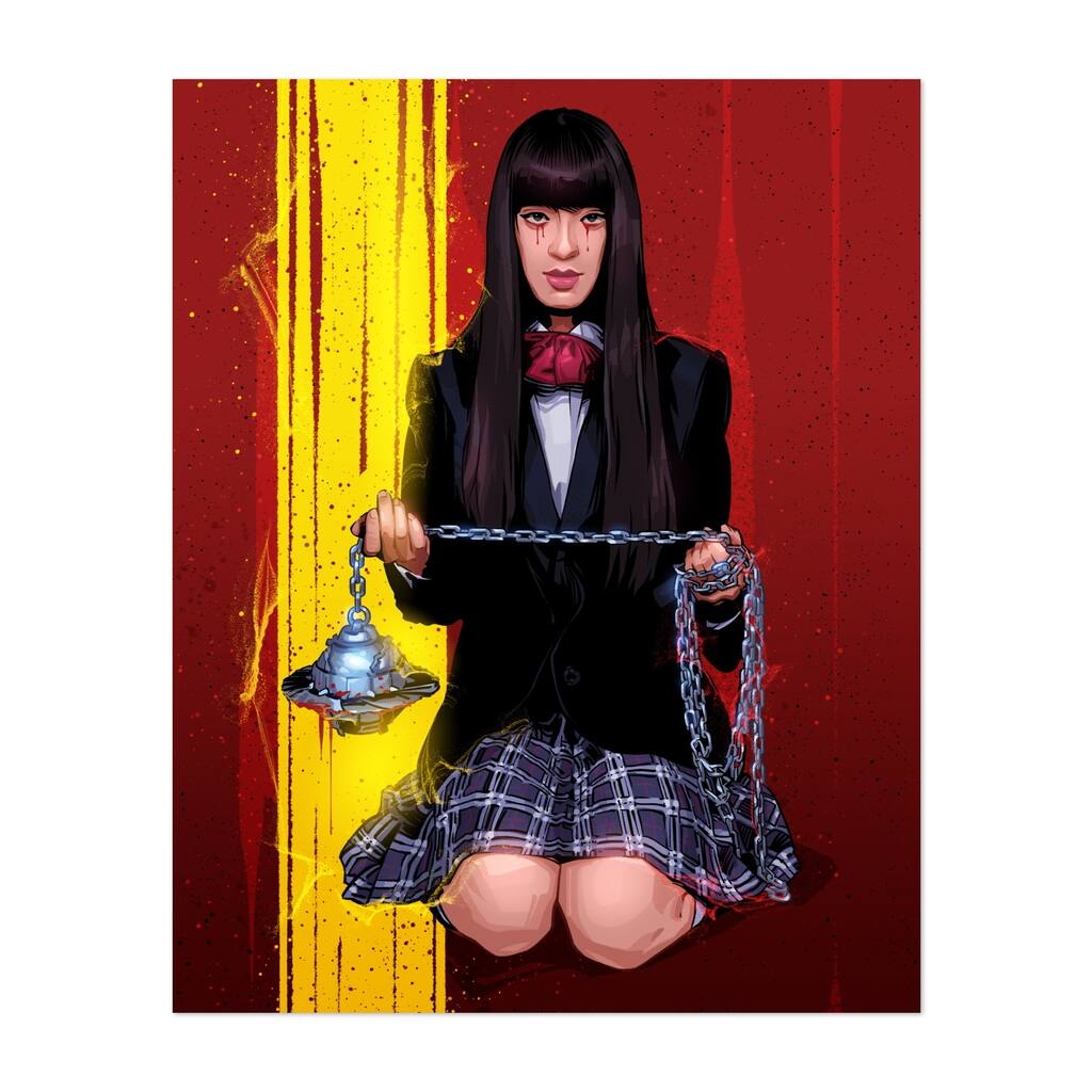 Gogo Yubari Digital Kill Bill Quentin Tarantino Art Print/Poster