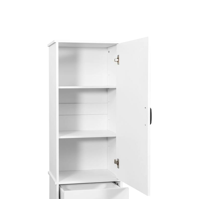 GDF Studio - Gallia Modern Laundry Cabinet with Storage Drawer - 1 Drawer