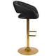 preview thumbnail 130 of 178, Vinyl Adjustable Height Barstool with Rounded Mid-Back