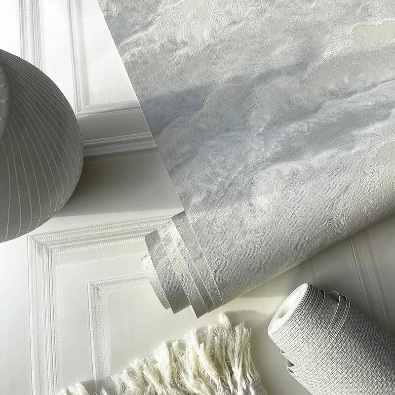 Belgravia Decor Nimbostratus Pewter Cloud Wallpaper