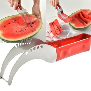 watermelon slicer and tongs watermelon slicer and tongs