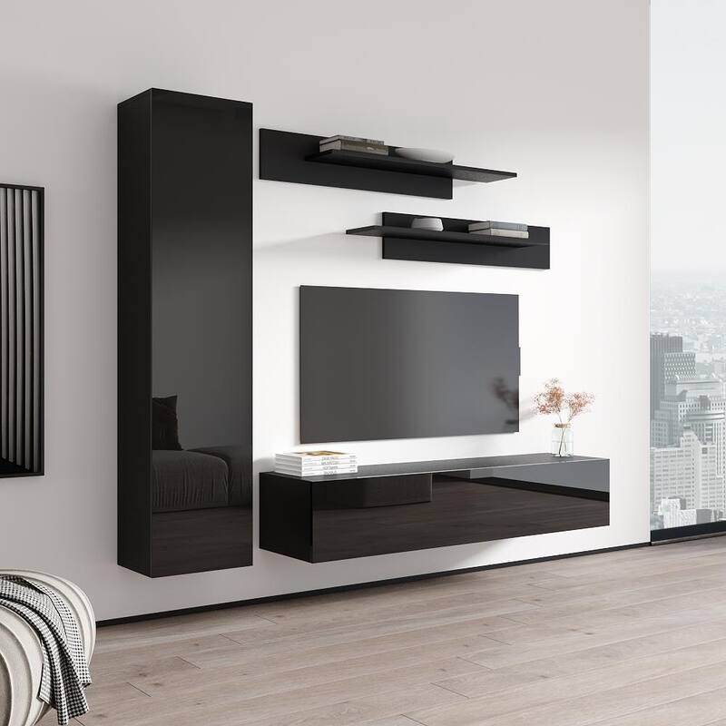 Fly G1 30TV Wall Mounted Floating Modern Entertainment Center