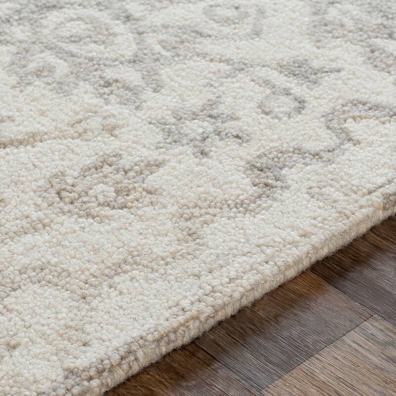 Livabliss Hensley Handmade Medallion Wool Area Rug