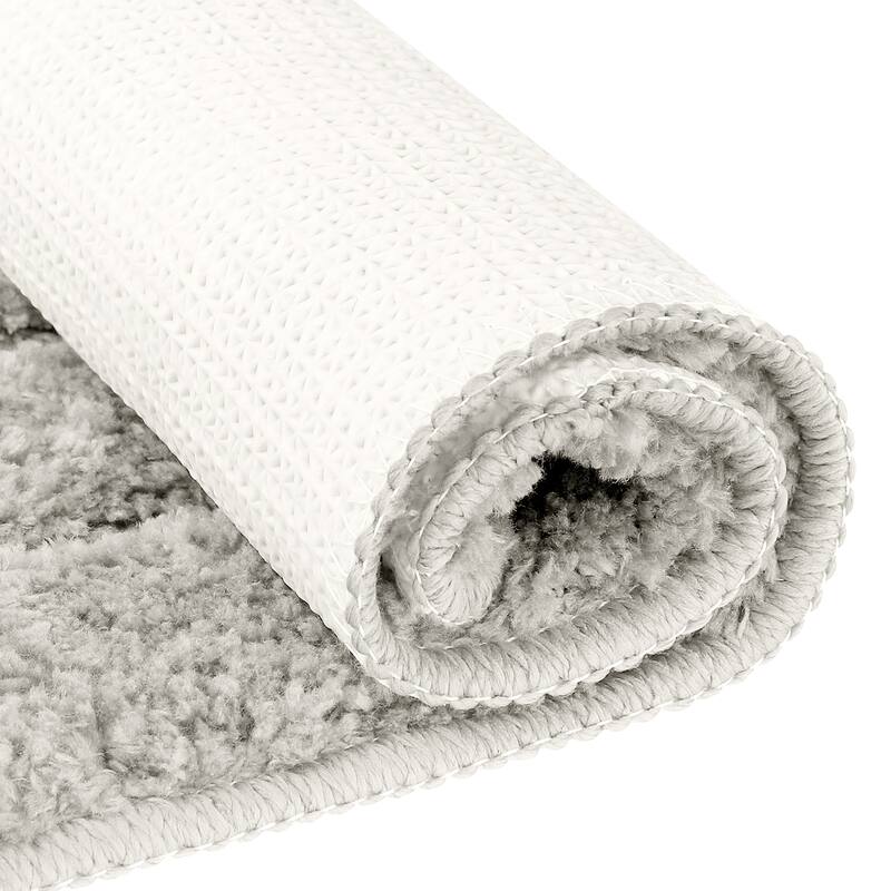 Bathroom Rug, Soft Absorbent Bathroom Rug, Non Slip Plush Bath Rug Machine Washable Dry Bath Mat for Bathroom Floor