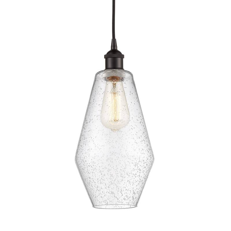 Innovations Lighting 616-1P-15-7 Cindyrella Pendant Cindyrella 7" Wide - Oil Rubbed Bronze / Seedy