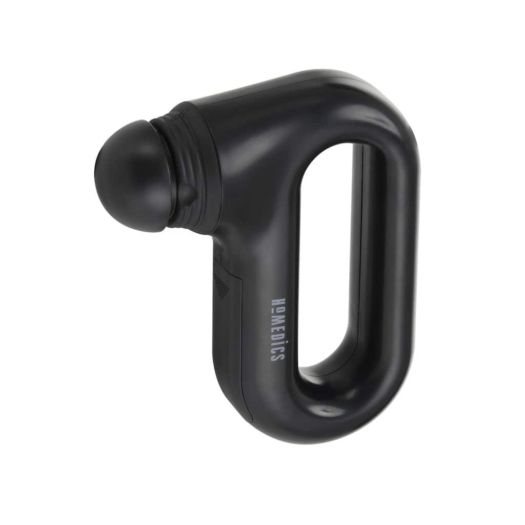 Homedics Portable Full‑Body Vibration Massager | 2‑Speed | 3 Attachments | Cordless (AAA) - N/A