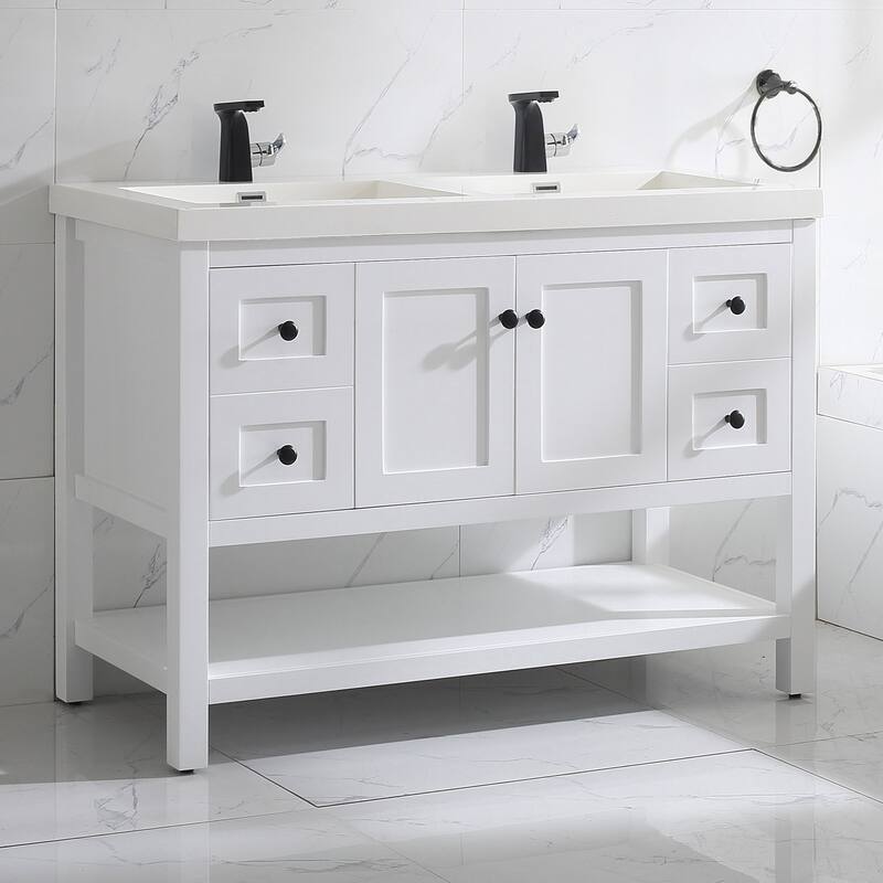Winslow 48" Double Bathroom Vanity Set - 21D x 48W x 34H