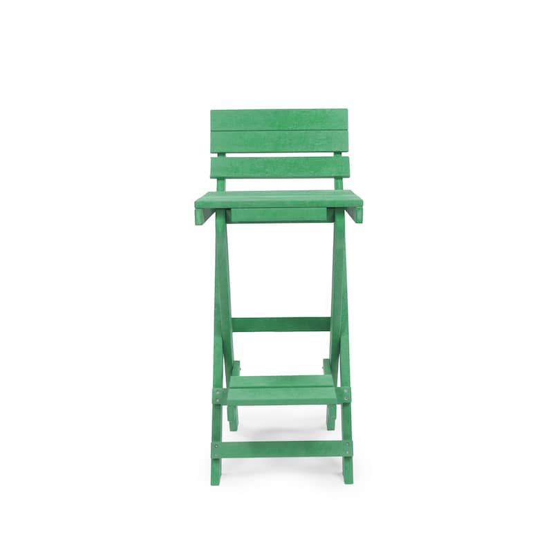 Key West Fully Assembled All-Weather Outdoor Folding Bar Set - 3-piece