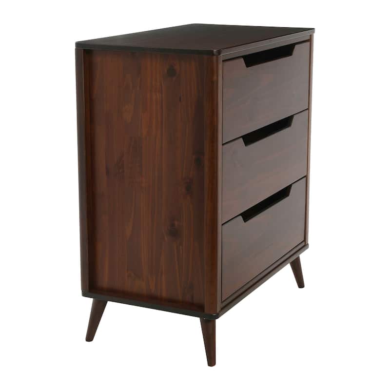 Yume Solid Wood Dresser Chest of 3 Drawers