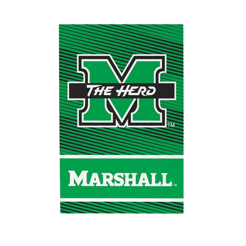 Marshall University Wooden Tabletop Mantel Shelf Sign
