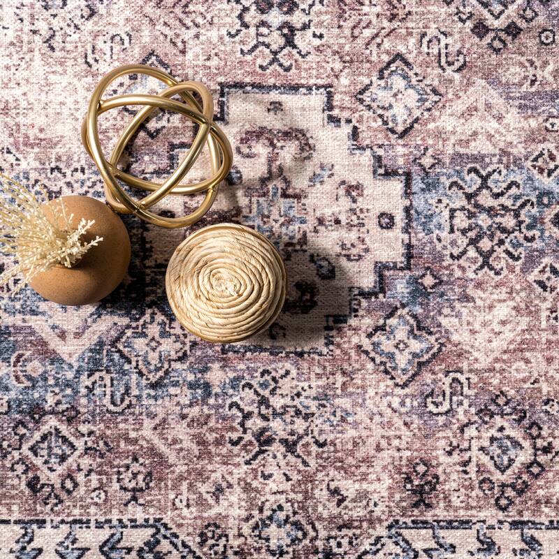 Nuloom Sharyn Traditional Vintage Cotton Area Rug