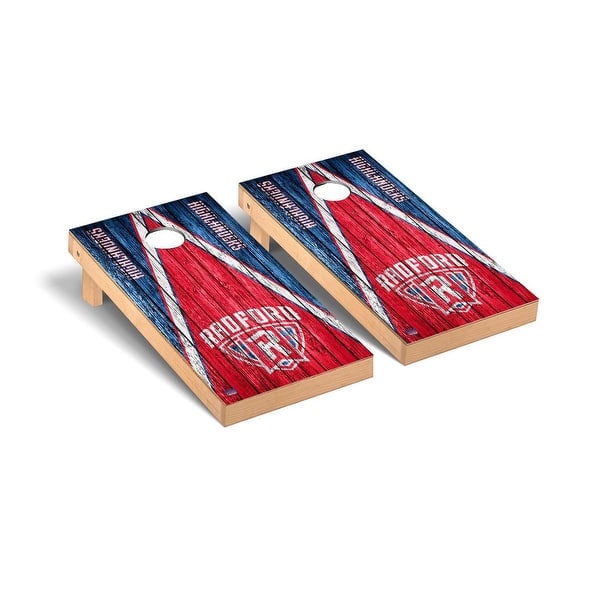 slide 2 of 5, Radford Highlanders Triangle Cornhole Board Set