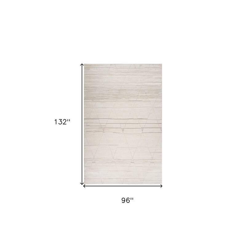 Biped Abstract Modern Stain Resistant Woven Area Rug By HomeRoots