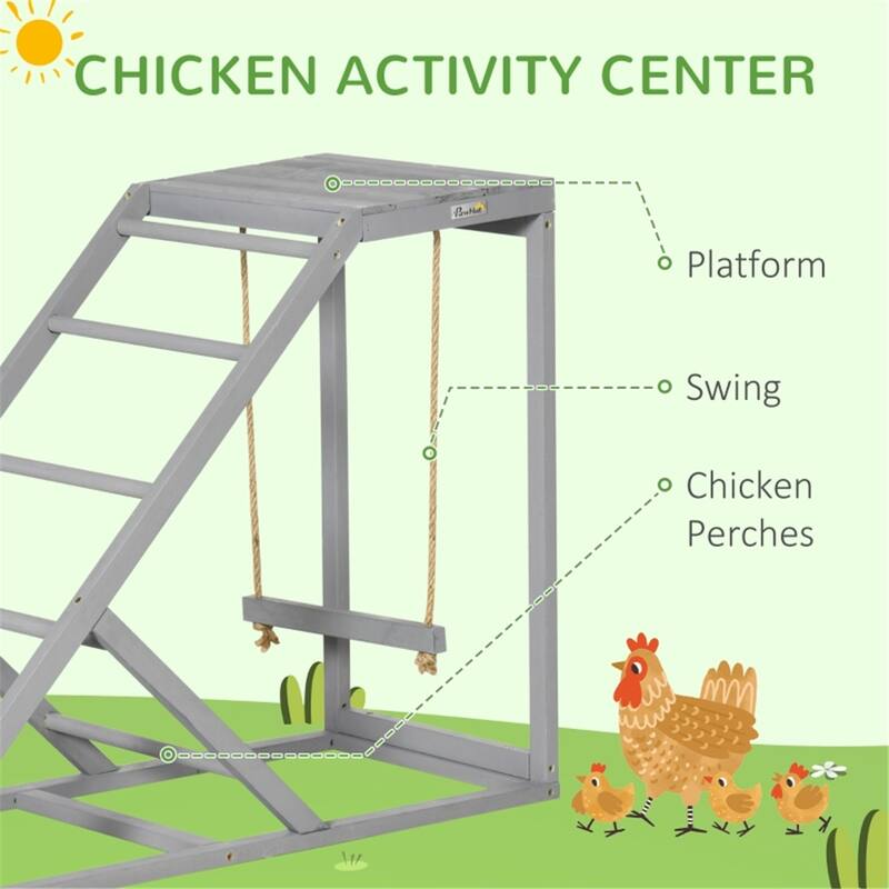 Chicken Activity Play/ Chicken Coop Toy - Multi - Multi