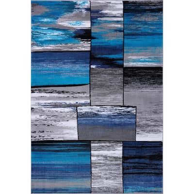 LaDole Rugs Copper Abstract Area Rug