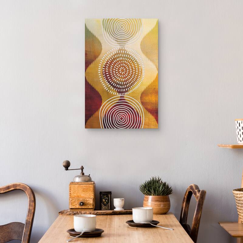 Sleek Tribal by Nikki Chu Canvas Art Print