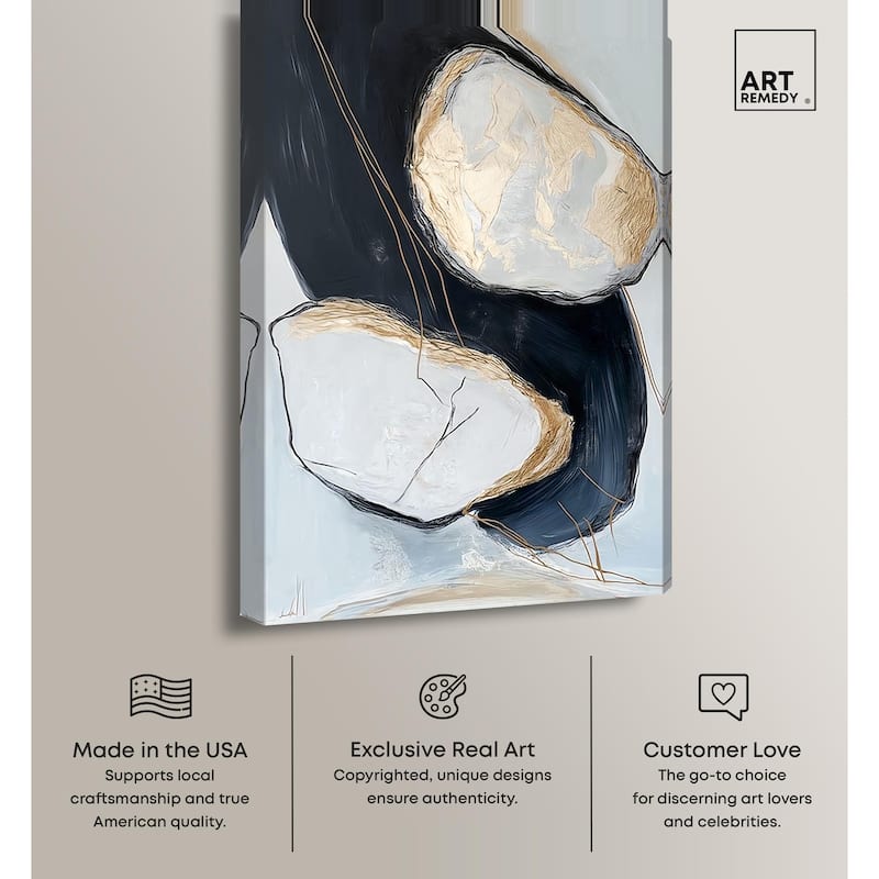 Mineral Essence II Canvas by Art Remedy, Gallery Wrapped