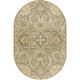 preview thumbnail 36 of 85, Livabliss Caesar Updated Traditional Oriental Area Rug 6' x 9' - Olive - Oval