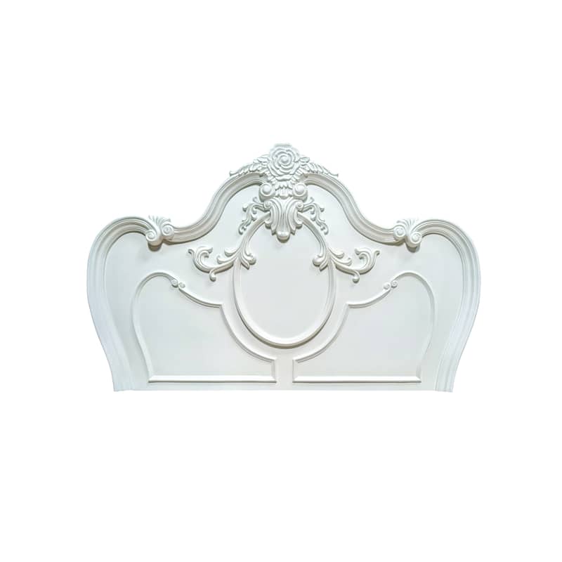 Furniture of America Eugene Traditional Solid Wood Panel Bed