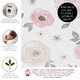 preview thumbnail 6 of 4, Sweet Jojo Designs Blush Pink Grey Watercolor Floral Pink Girl Toddler Weighted Blanket 5lbs for Kids Polka Dot Boho Bohemian