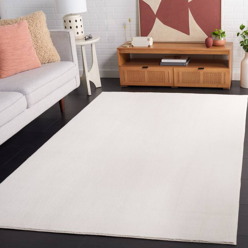SAFAVIEH Loft Cassie Contemporary Machine Washable Rug - 8' x 10' - Ivory - Rectangle