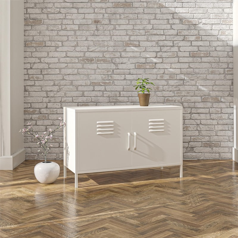 Systembuild Evolution Bonanza 2 Door Metal Locker Accent Cabinet