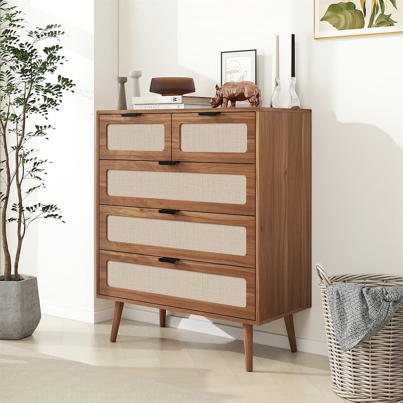 Modern 5-Drawer Accent Storage Cabinet
