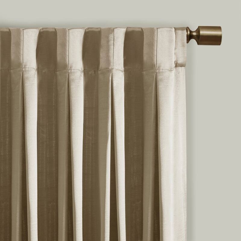 Croscill Avignon Pleat Curtain Panel with Tieback (Single)