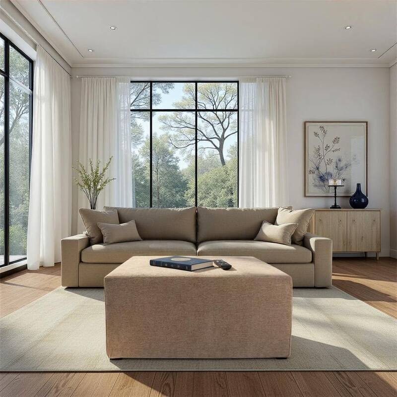 Komodo Sand Universal 36 Square Ottoman