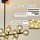 preview thumbnail 4 of 5, Mid Century Modern Chandelier Sputnik Light Fixture