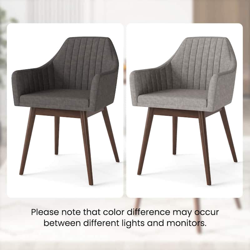 Costway Dining Chairs Set of 2 Upholstered Accent Chairs with Comfy - See Details