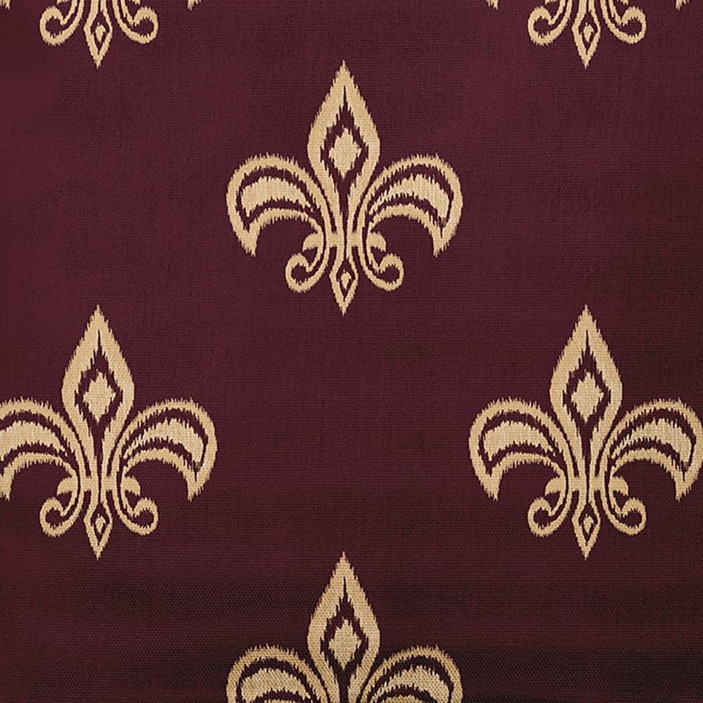 Fleur de Lis Decorative Throw Pillow