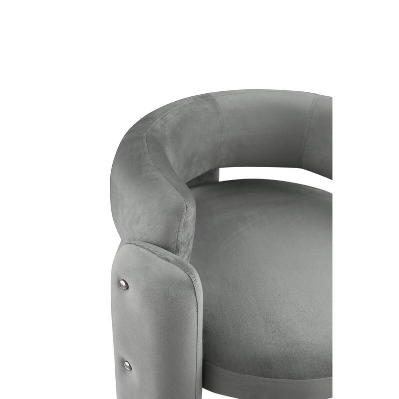 35.43" Accent Chair with Solid Wood Frame