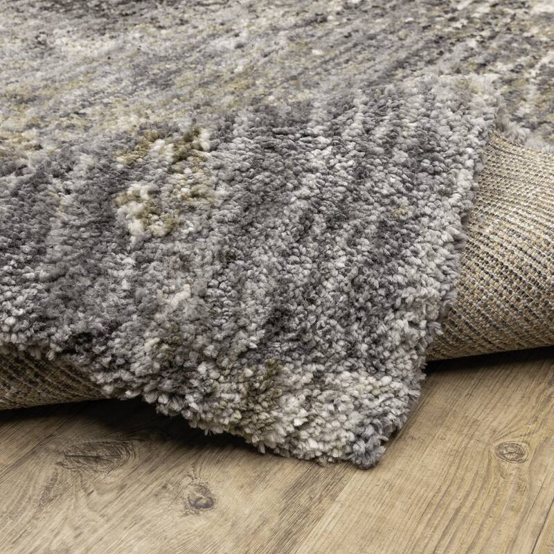 Style Haven Archer Cosmic Abstract Shag Area Rug