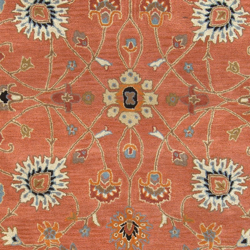 Livabliss Traditional Caesar Floral & Botanical Area Rug