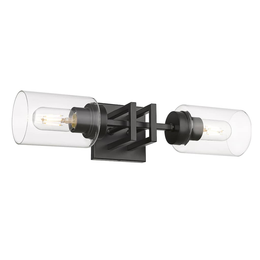 Golden Lighting 6070-2W Tribeca 2 Light 19" Wide Bathroom Vanity Light
