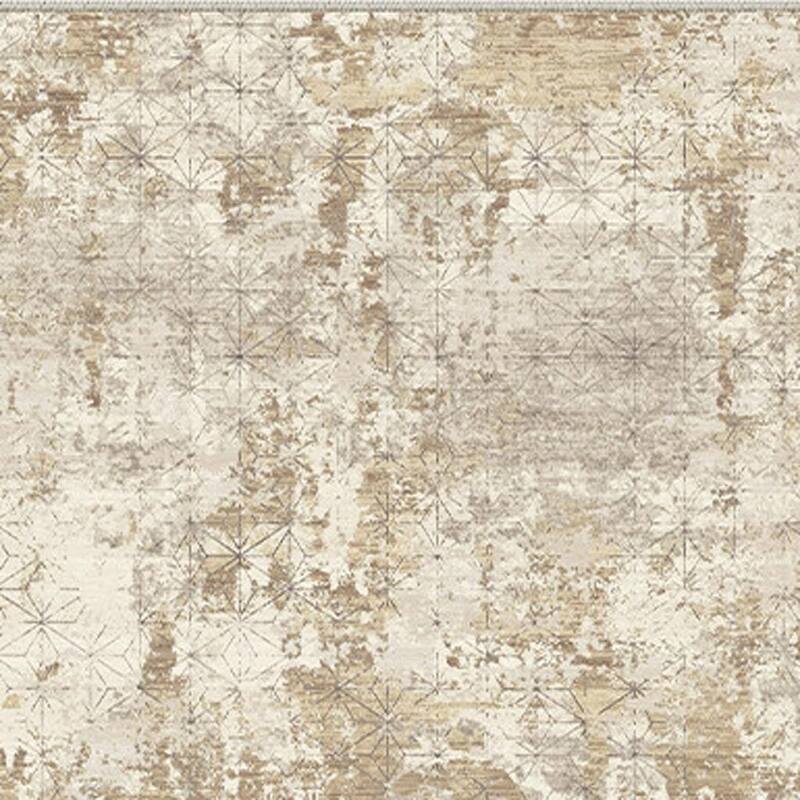 HomeRoots Abstract Modern Rectangle Area Rug