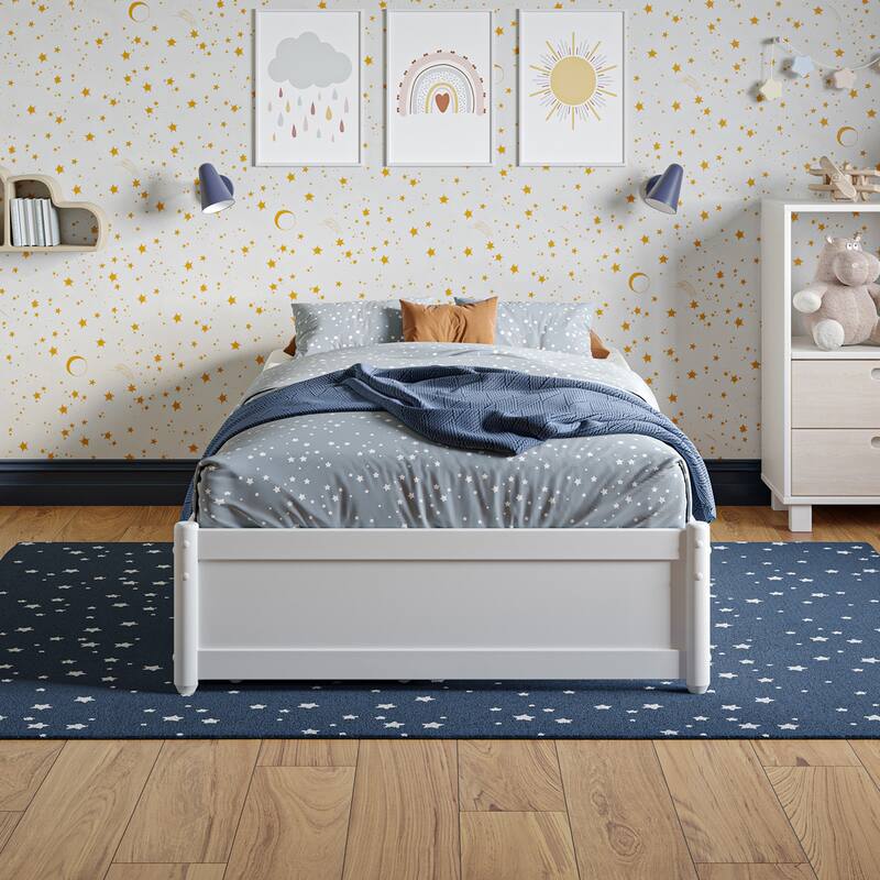 Barcelona Panel Platform Bed with Storage Drawers