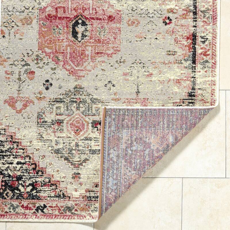 Livabliss Warsaw Traditional Indoor / Outdoor Area Rug