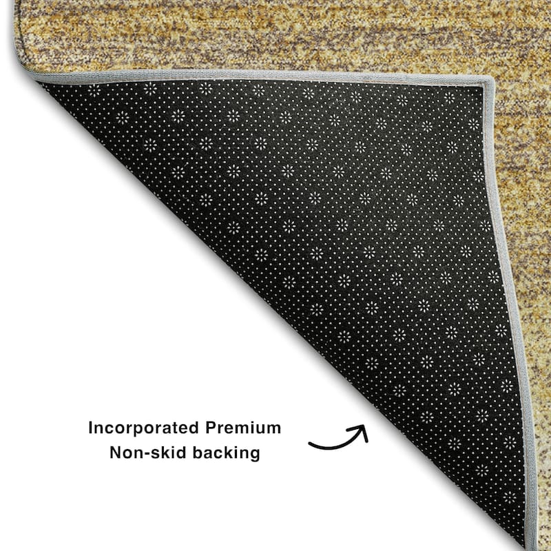 Premium Washable Super Soft Farmhouse Ombre Mayfield Rug