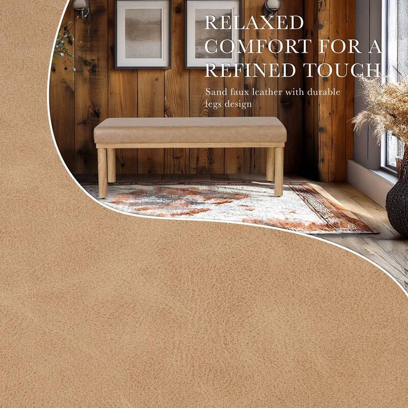 HomePop Oslo Upholstered Bench